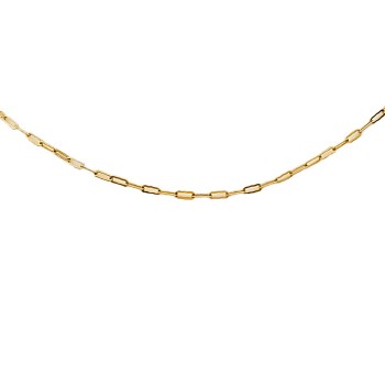 9ct Gold 2.1g 24 inch Paperlink Chain